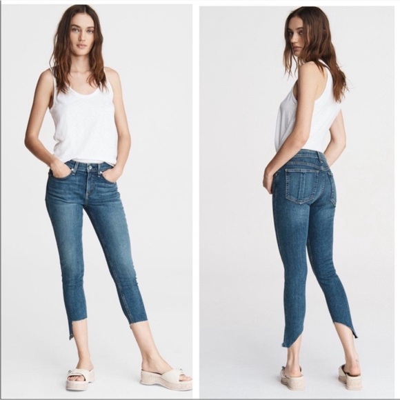 rag & bone Mid-Rise Ankle Skinny in Hampton - Picture 9 of 16